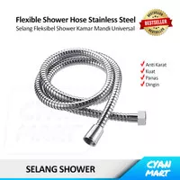 Selang Shower Flexible Hose Bathroom Kamar Mandi Stainless Steel
