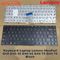 Keyboard Laptop Lenovo IdeaPad G40 G40-30 G40-45 G40-75 G40-70 Black