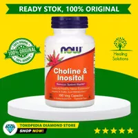 Now Foods Choline Inositol 500 mg -100 Caps Original USA