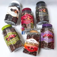 Coklat Beryls Almond/Assorted/Raisin - Almond Bitter