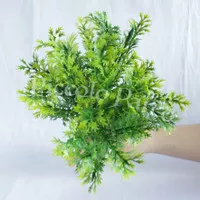 Artificial Celery Grass Leaves/Rumput Daun Seledri - Hijau