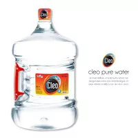 CLEO air minum, 19ltr-1pcs (isi+galon)