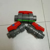 Ball valve watermur PVC/Stop kran model watermur PVC 3/4"(inchi)