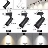 Lampu LED track light cob 20w lampu spot light rell 20 watt