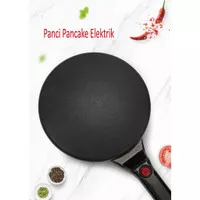 Teflon Elektrik for Pancake Pizza Crepess Frying Pan Maker Serbaguna