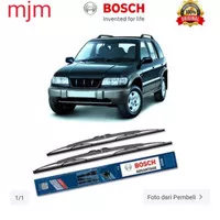 Bosch sepasang wiper kaca mobil KIA Sportage JA 1998-2004 ( 20&20)