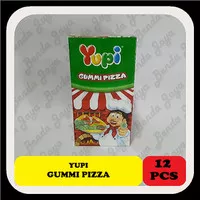 Yupi Gummi Pizza 1 box isi 12 pcs Permen Yupi Gummi Pizza