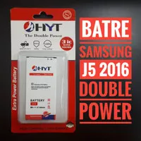 Baterai Batre Samsung J5 2016 Double Power 3600Mah Original HYT