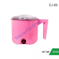 MASAKO Ceret listrik electric kettle 1.0L 350W pink [Grab/Gojek Medan]