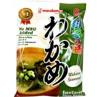 Marukome Instant Miso Soup Wakame Seaweed 156 Gram | Sup Miso Jepang