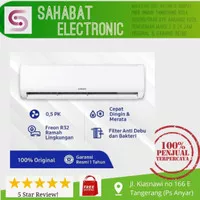 AC SAMSUNG 1/2 PK Split Standard AR 05 TGHQASIN+ PEMASANGAN LENGKAP