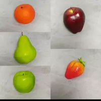 buah artificial palsu imitasi /buah apel/ buah plastik dekorasi ruang