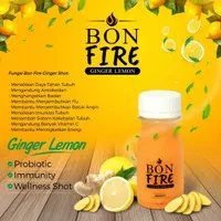 Bonfire ginger shot 80ml bon fire jahe lemon madu immunity sehat