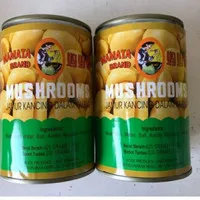 Jamur Kancing Mushroom Mamata Brand Jamur Kaleng 425 Gram