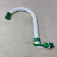 Kran Angsa Keran Cuci Piring PVC 360° Puteran Air