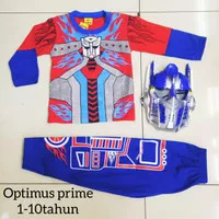 Kostum Setelan Transformer Optimus Anak Stelan Transformers Laki-Laki