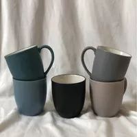 Mug Keramik Stoneware Colorwave - Mug Bicolor / Mug warna polos