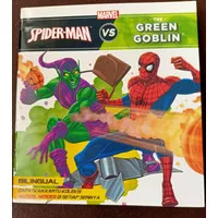 Buku cerita anak Marvel " Spiderman vs Green Goblin" ( Bilingual)