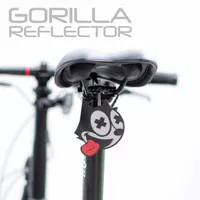 GORILLA REFLECTOR - felix the cat reflector cat eye sepeda lucu