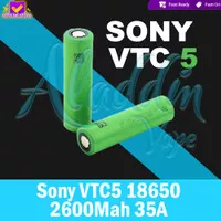 Authentic Battery / Baterai Sony VTC5 18650 2600Mah 35A (not mxjo awt)