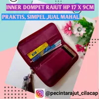 INNER DOMPET RAJUT DALEMAN DOMPET RAJUT TALIKUR MACRAM / DOMPET HP