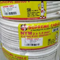 kabel supreme nym 2x1.5 @100 meter