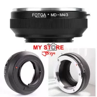 FOTGA Adapter Lensa Minolta MD MC to Body Camera Lumix Olympus M4/3