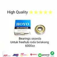 bearing hub sepeda mtb lipat fixie bmx 6000zz brand hoyo