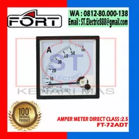 Ampere meter FORT / FT-72ADT / 0 -25A/50A / Direct class: 2.5