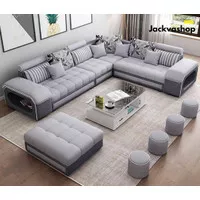 Furniture Sofa Ruang Tamu Mewah Untuk Keluarga Besar Anda