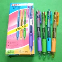 Pen Joyco 3 warna BP-199 0,7mm
