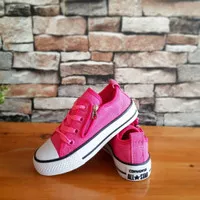 Sepatu Anak Converse kids Low X zipper Pink Grade Original