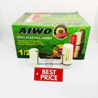 FOOT KLEP AIWO PVC JUMBO 1/2 INCH-KLEP SUMUR-TUSEN KLEP SARINGAN AIR