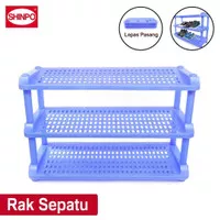 Rak Sepatu Shinpo Susun 3, 4, dan 5