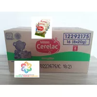 Nestle Cerelac Kacang Hijau Sachet [20gr/128pcs/1 karton ]