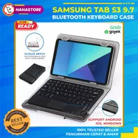 Samsung Tab S3 S 3 T820 T825 Touchpad Keyboard Flip Case Cover Casing