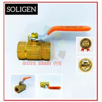 Stop Kran Soligen 1/2 Kuningan - Balvalve Kuningan Soligen