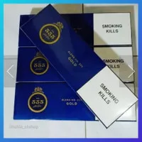 Rokok import Blend 555 Gold Biru Original | Virginia (London) No Korea