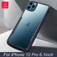 Casing Apple iPhone 12 iPhone12 Hard Soft Case Clear Airbag Back Cover