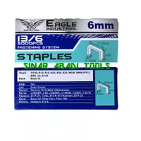 EAGLE Anak Staples / Isi Staples Gun / Anak Hekter 6mm x 5000pcs EAGLE