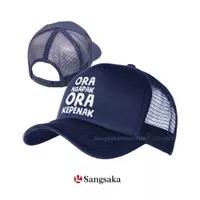 TOPI PRIA ORA NGAPAK ORA KEPENAK - TOPI KITA TOPI CUSTOM