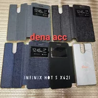 SALE!!! Ada Cacat Leather Flip Case Infinix Hot S X521 Hot S Pro