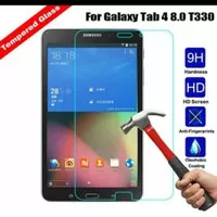 Samsung Galaxy Tab 4 8in -T330 /Tempered Glass Clear Anti Gores Kaca