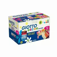 Cat Giotto Decor Acrylic Set 6 Warna 25 ML Cat Akrilik