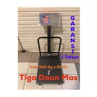 Timbangan digital lantai kapasitas 300 kg / Timbangan barang 300 kg