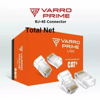 VARRO PRIME LINK RJ45 CONNECTOR CAT6 RJ45 Cat6 isi 100pcs