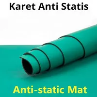 Karet Anti Statis 2mm x 100cm x 100cm - Rubber Insulation Mat Statik
