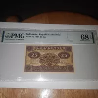 uang kuno 25 sen federal 3 1947 pmg 68 epq