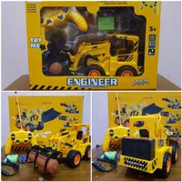 Mainan Rc Truk Traktor Forklift Mainan Rc Mobil Traktor Kayu Edukatif