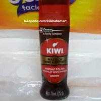 SEMIR SEPATU KIWI CAIR POLES COKLAT KIWI INSTANT POLISH CHOCOLATE 75ml